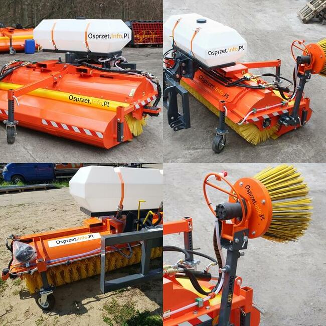 Zamiatarka hydrauliczna z koszem i zraszaniem ZML160 - 180