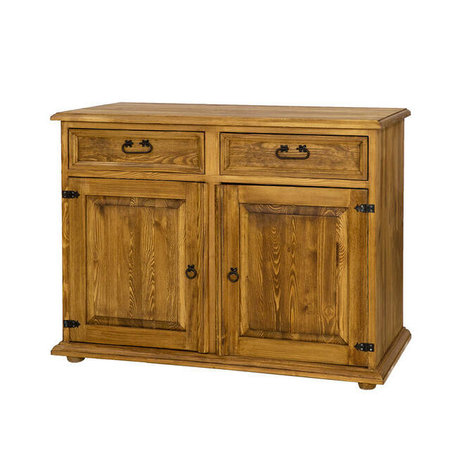 Sosnowa komoda w stylu Vintage, retro