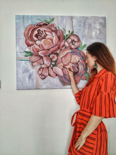 Portrety na zamówienie, obrazy ręcznie malowane. Na prezent