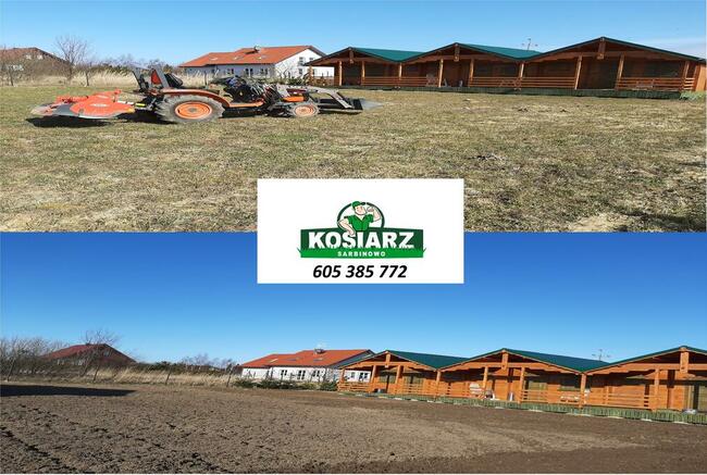 Usługi glebogryzarką ogródki działki łąki kwietne trawniki