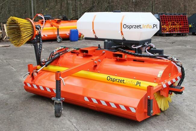 Zamiatarka hydrauliczna z koszem i zraszaniem do ładowarki Z