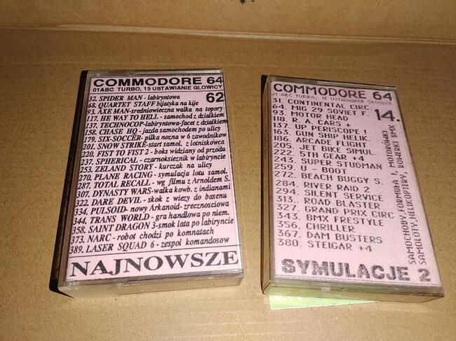 Gry do Commodore c64 40 gier