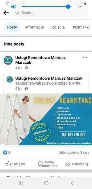 Usługi Remontowe Częstochowa
