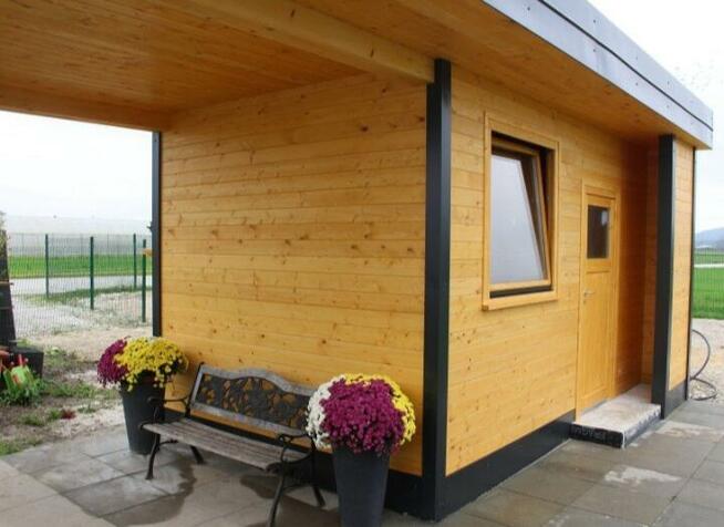 Drewniane domki ogrodowe altany