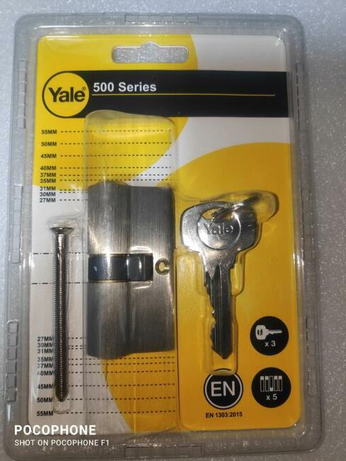 Wkładka zamek Yale 500 Series