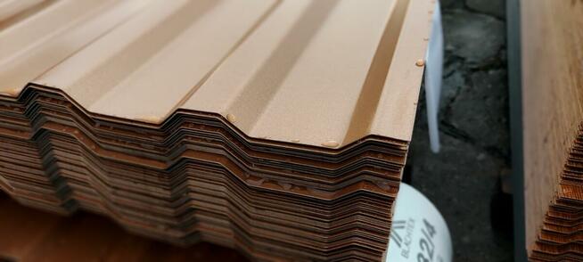 Tania Blacha Trapezowa II gatunek - GRUBA- idelana na dach