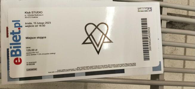 Bilet Ville Valo Kraków 15.02.2023