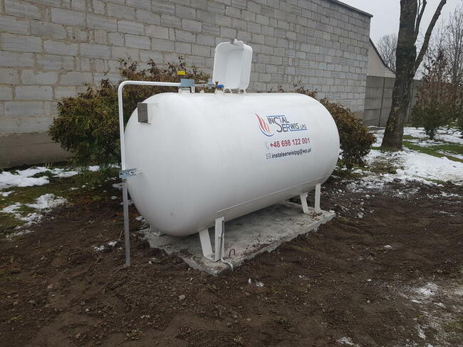 Zbiornik na gaz płynny LPG 2700L /3700L / 4850L / 6400L nazi