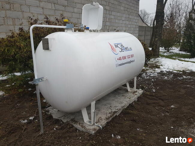 Zbiornik na gaz płynny LPG 2700L /3700L / 4850L / 6400L nazi