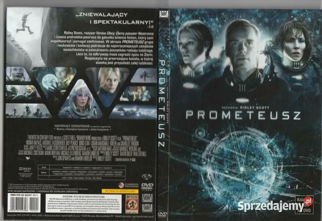 PROMETEUSZ Michael FASSBENDER DVD