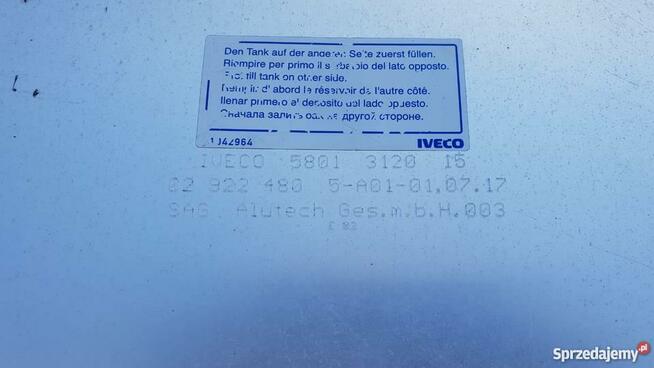 IVECO STRALIS TRAKKER ZBIORNIK 125x70x63 480L