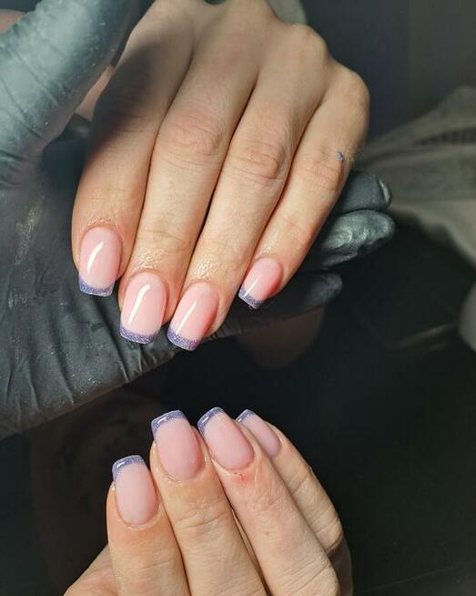 Paznokcie żel, hybryda.