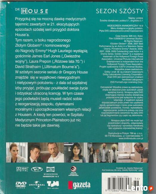 Dr House sezon 6 DVD