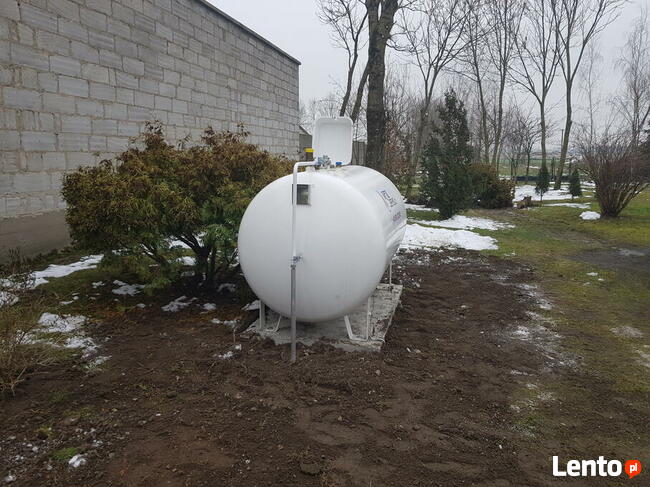 Zbiornik na gaz płynny LPG 2700L /3700L / 4850L / 6400L nazi