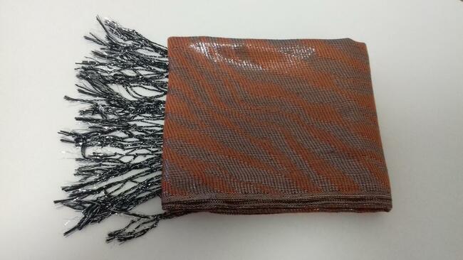 Szal turecki w kolorze cegły, do sprzedania