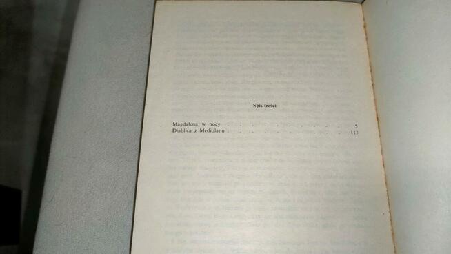„Magdalena w nocy, diablica z Mediolanu” + GRATIS książka