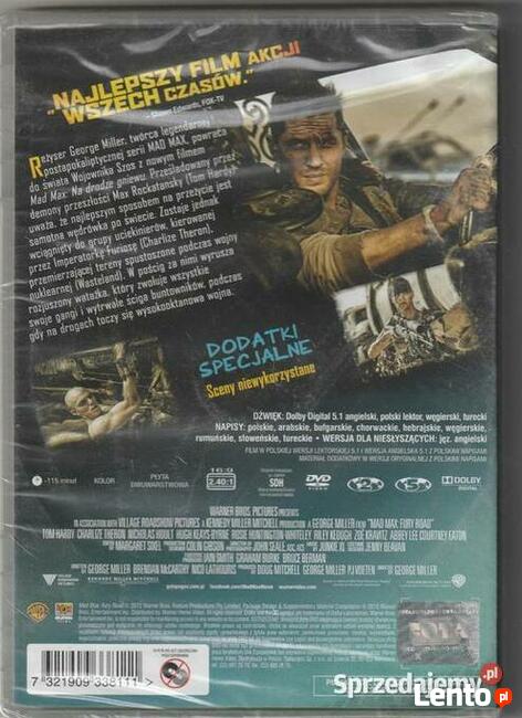 Mad Max: Na drodze gniewu DVD