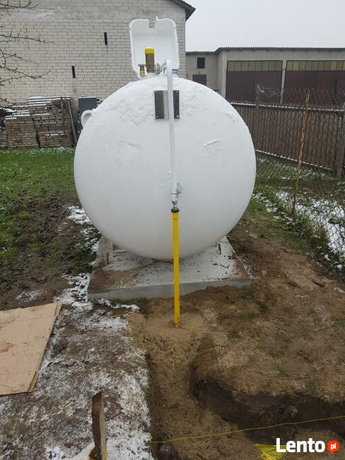 Zbiornik na gaz płynny LPG 2700L /3700L / 4850L / 6400L nazi