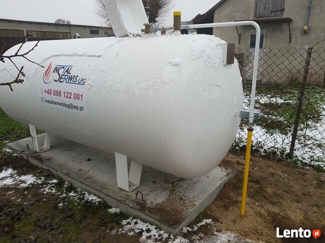 Zbiornik na gaz płynny LPG 2700L /3700L / 4850L / 6400L nazi