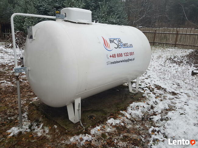 Zbiornik na gaz płynny LPG 2700L /3700L / 4850L / 6400L nazi