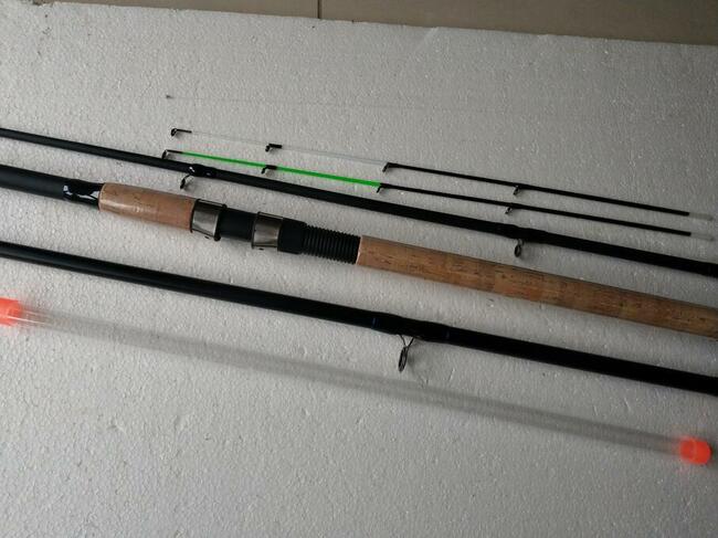 Lekki, wytrzymały, węglowy feeder 3,60m 50-150g