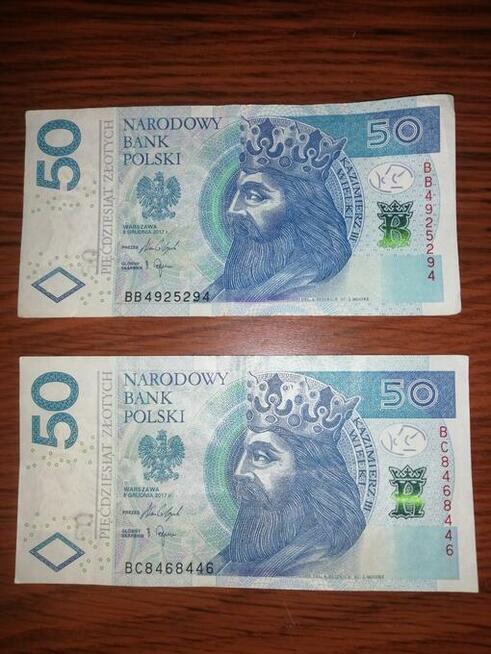50zł ciekawe numery radar
