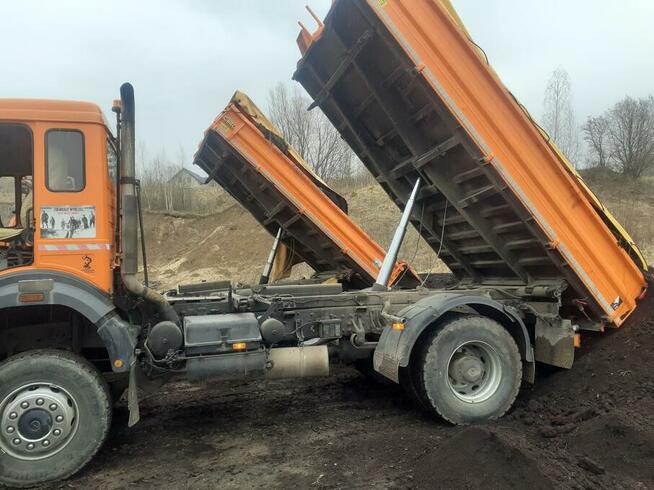 Transport wywrotką w Olsztynie kruszywa piasek żwir wywrotka