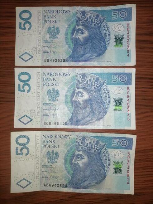 50zł ciekawe numery radar