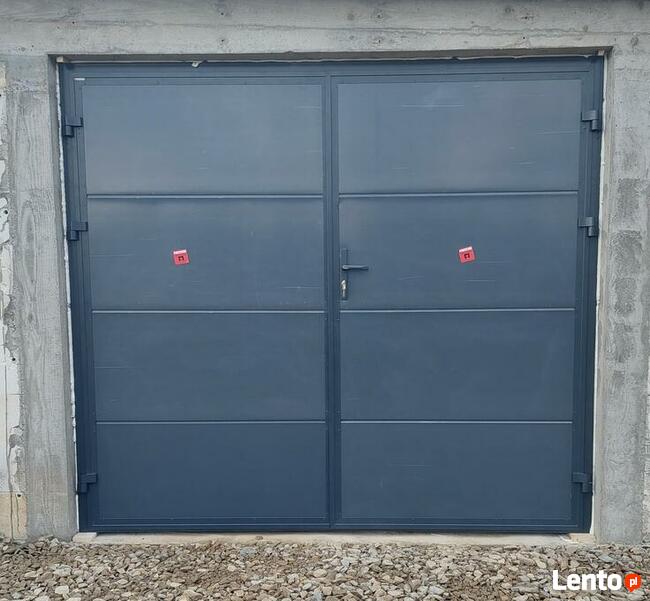 Drzwi techniczne 1000x1990 kolor antracyt ( RAL 7016 )