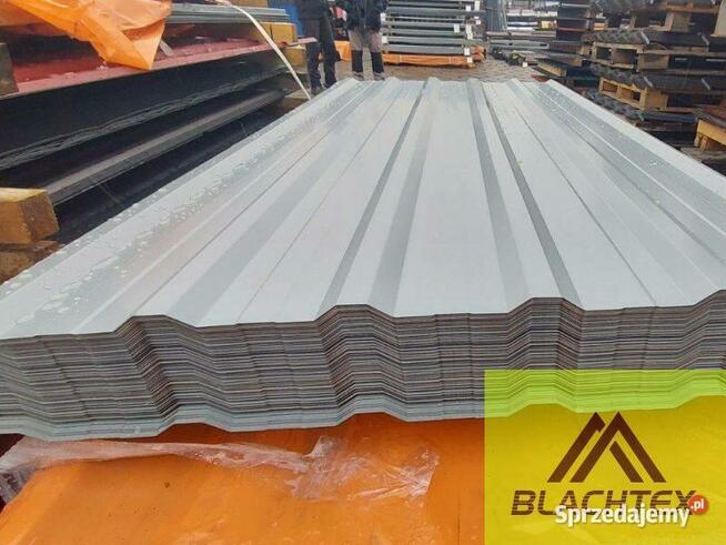 Tania blacha trapezowa 2 gatunek 7042 bud.gosp.-wiata-altana
