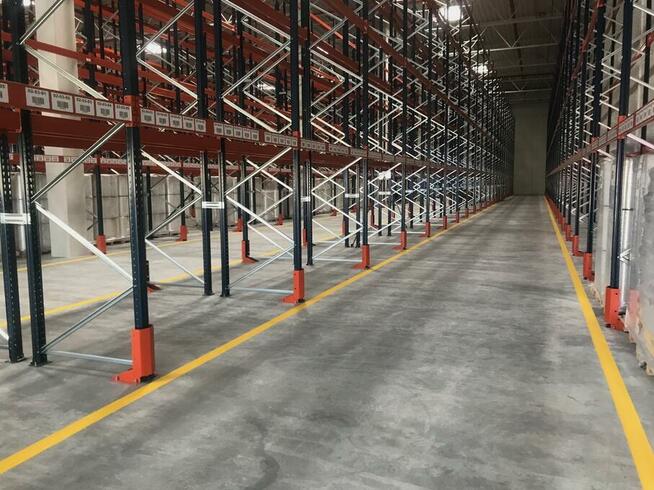 Malowanie oznakowania poziomego, hal, parkingów Konin