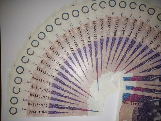 20zł seria BS UNC /345/+ROK 1967-2000 wybierz np. URODZIN?