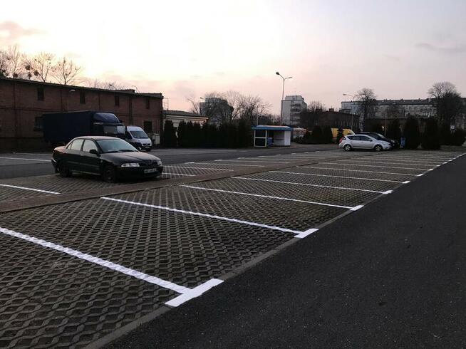 Malowanie oznakowania poziomego, hal, parkingów Konin