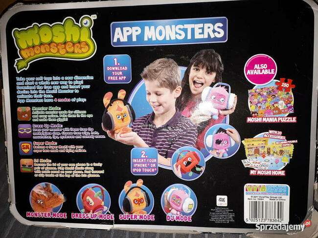 Moshi Monsters. Zestaw 2 maskotek.