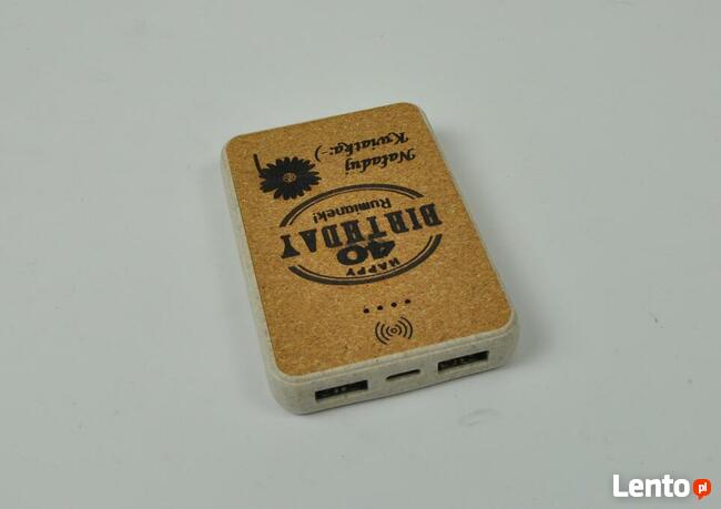 POWERBANK MERAK 5000 mAh z logo, grawer