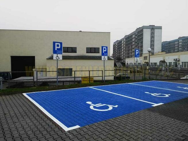 Malowanie oznakowania poziomego ulic parkingów Piła