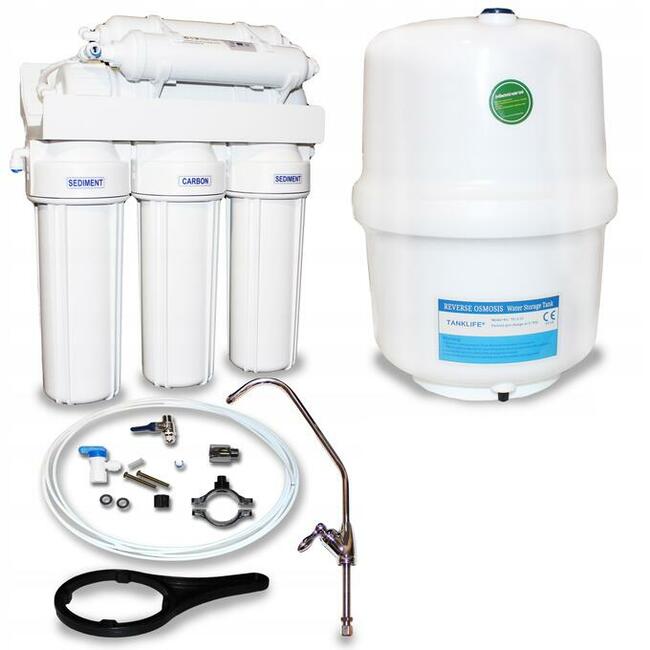 Filtr do wody RO6 Odwrócona Osmoza 6 stopniowy