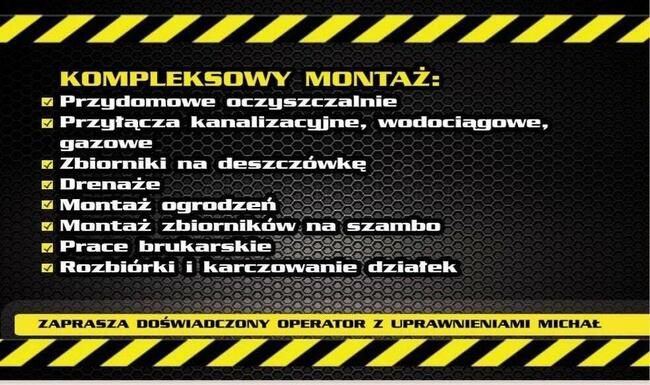 Usługi Minikoparką