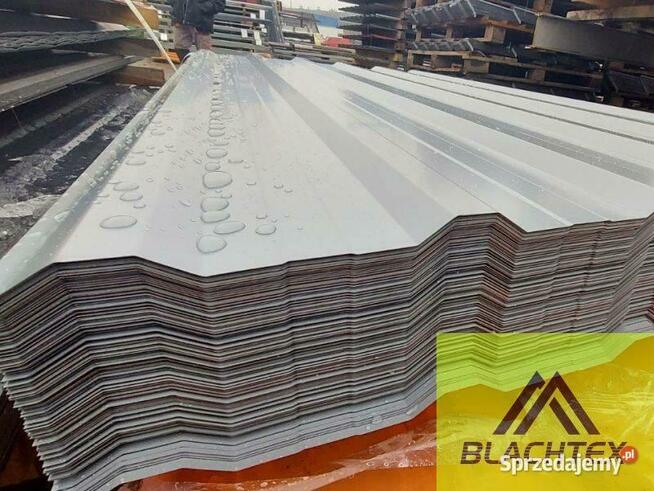 Tania blacha trapezowa 2 gatunek 7042 bud.gosp.-wiata-altana