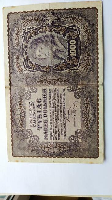 Banknot 1.000 marek Polskich