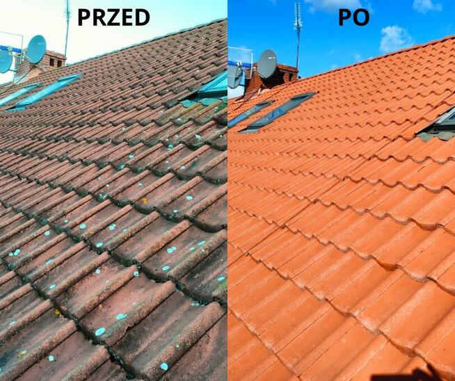 Czyszczenie, Malowanie, Impregnacja, dachu, elewacji, kostki