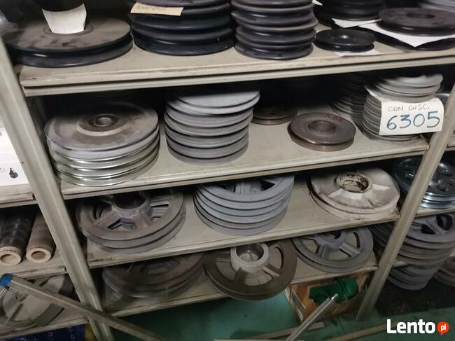 Części do żurawi: tarcze hamulcowe, cewki, rolka wodzaka,