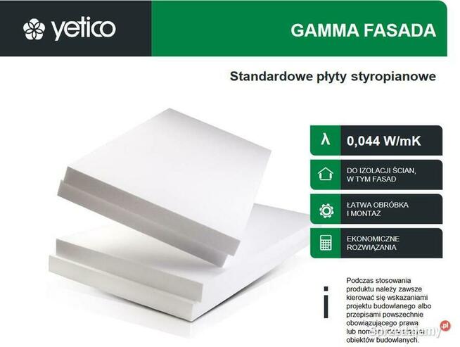 Styropian Yetico Gamma Fasada 0,044 20cm