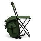 Składane krzesełko z oparciem i plecakiem