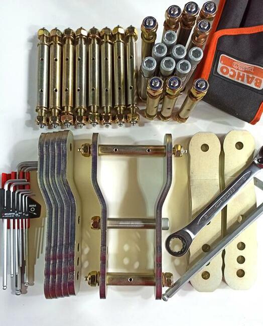 Wieszaki resorów Nissan Patrol +2 smarowane!