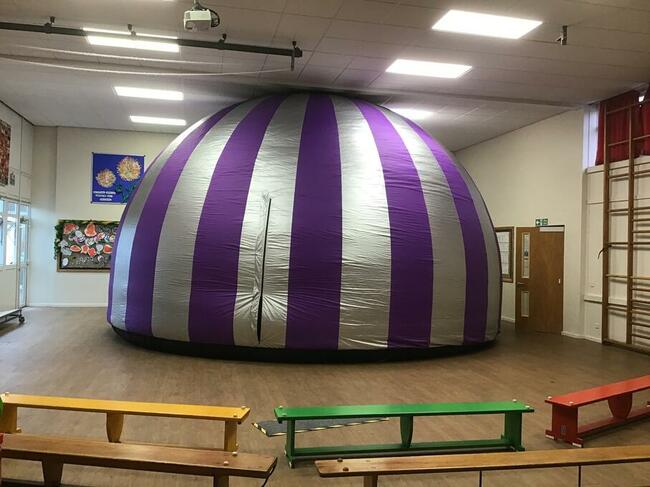 Przenośne planetarium, nadmuchiwane kopuły, biznes pod klucz