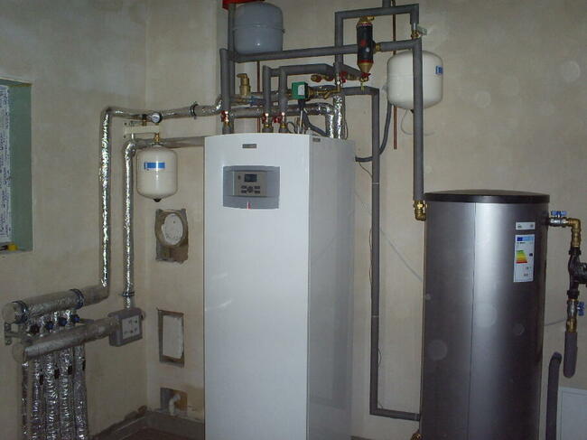 Gruntowe pompy ciepła Bosch, odwierty pionowe, ogrzewania