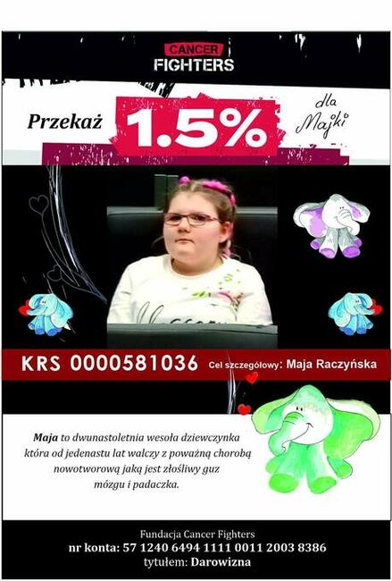 1,5% dla Majuni