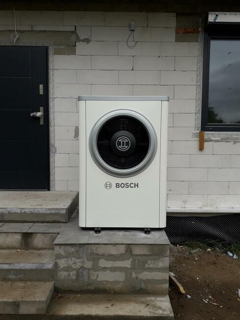 Gruntowe pompy ciepła Bosch, odwierty pionowe, ogrzewania