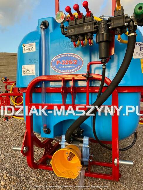 Opryskiwacz Polowy Zawieszany BIARDZKI 400L RSM Atest 5 LAT